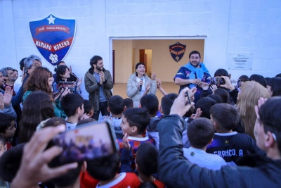 Qué podrá ofrecer el club Mariano Moreno de Villa Luján tras la inauguración de su nuevo SUM