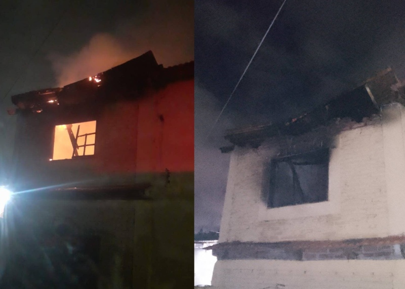 Vecino de La Ribera pide ayuda tras el feroz incendio que destruyó su casa
