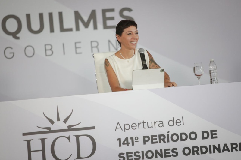 Mayra anunció las obras para Quilmes en 2023 e insistirá con una que generó un conflicto judicial