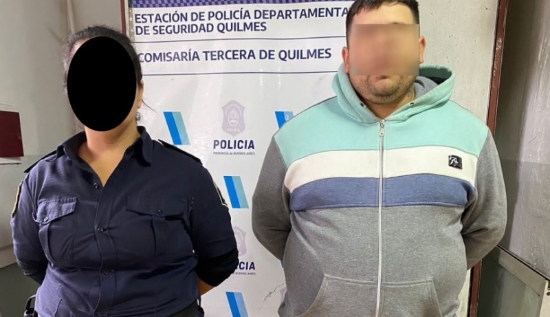 Allanan una vivienda en Quilmes Oeste y detienen a un hombre acusado de robar varios vehículos en la zona