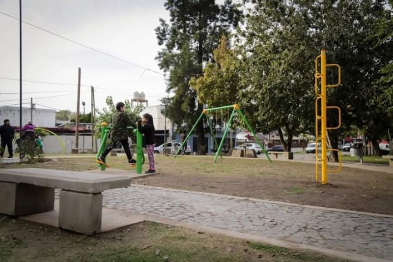 Inauguraron una plazoleta en un barrio de Quilmes Oeste