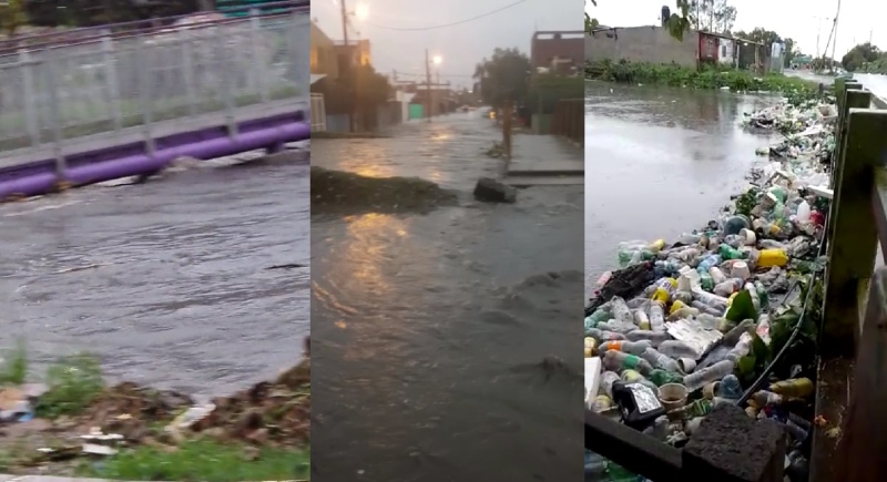 Desbordaron los arroyos y el temporal hizo estragos en Solano y otras zonas de Quilmes