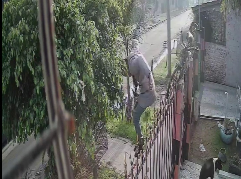 Video en Solano: entró a robar a una casa, pero se encontró con una sorpresa y tuvo que huir