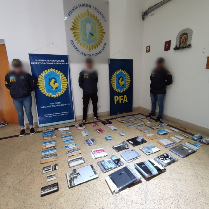 Allanamientos en Quilmes y Bernal desarticularon una organización internacional dedicada al cibercrimen